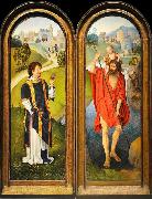 Hans Memling Sant Esteve i Sant Cristofor Sweden oil painting artist